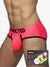 Addicted AD917 Neon Cockring Swimderwear Brief Neon Pink