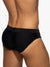 Addicted Fetish ADF150 Allover Zip Swim Brief Black