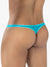 Cut4Men Glow Micro String Bulge Mesh Turquoise