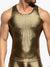 ES Collection TS330 Art Deco Metallic Tanktop Gold