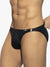 ES Collection Shiny Recycled Rib Bikini Black