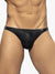 ES Collection Shiny Recycled Rib Bikini Black
