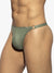 ES Collection Shiny Recycled Rib Thong Khaky