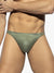 ES Collection Shiny Recycled Rib Thong Khaky