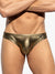 ES Collection UN597 Art Deco Metallic Brief Gold
