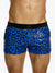 Modus Vivendi Leopard Jogging Cut Shorts Blue